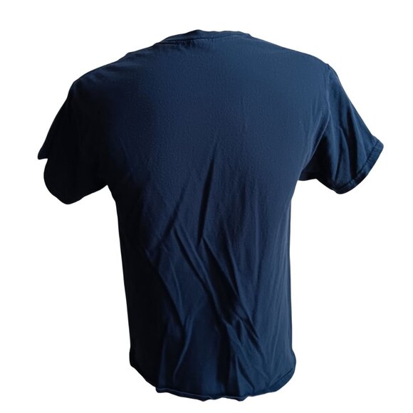 Small Vtg T-Shirt Y2K Doctor Who Sonic Screwdrivers Graphic Navy Blue All Cotton - Picture 4 of 5